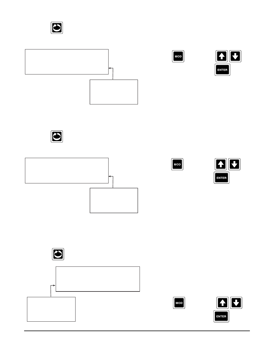Cx feedforward high 100, Cx feedforward low 0, Cx disp. selected sp in both modes | Anderson Manufacturing AV-9000 User Manual | Page 250 / 321
