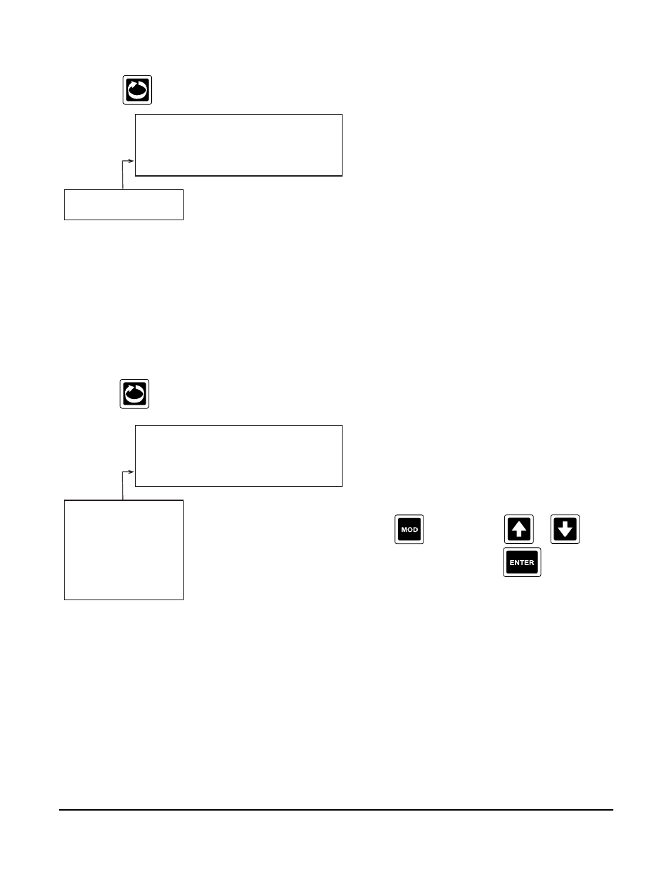 Cax line 2 text a/m sp1/sp2 l/r, Cax f1 key usage cx auto/manual | Anderson Manufacturing AV-9000 User Manual | Page 257 / 321