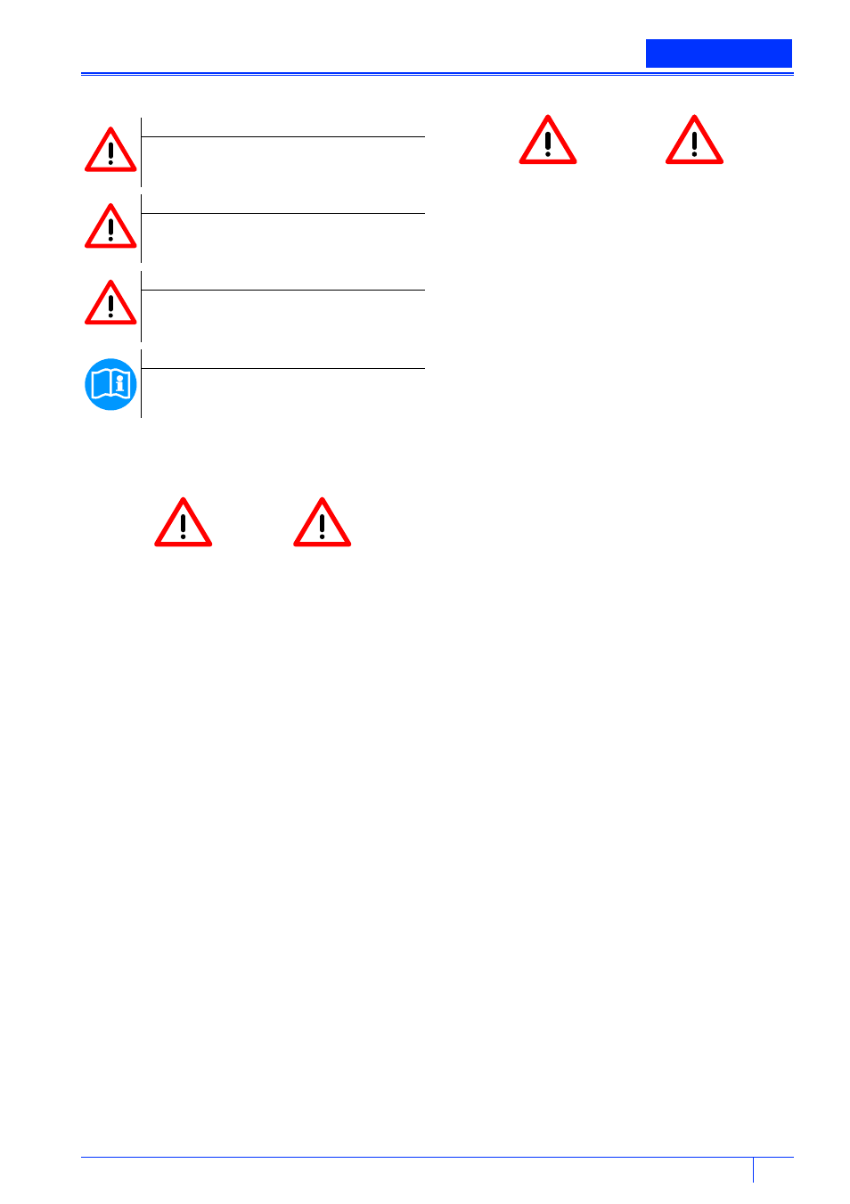 Symbols general instructions, User manual | Nilfisk-ALTO R 580 B User Manual | Page 5 / 24