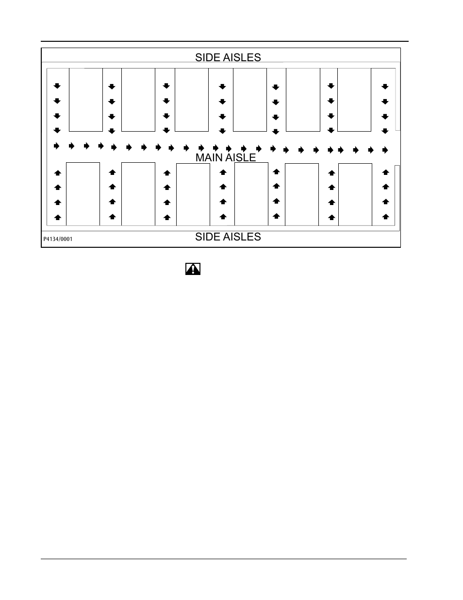 Helpful hints for cleaning operation, Side aisles main aisle side aisles | Nilfisk-ALTO 2000 User Manual | Page 27 / 157