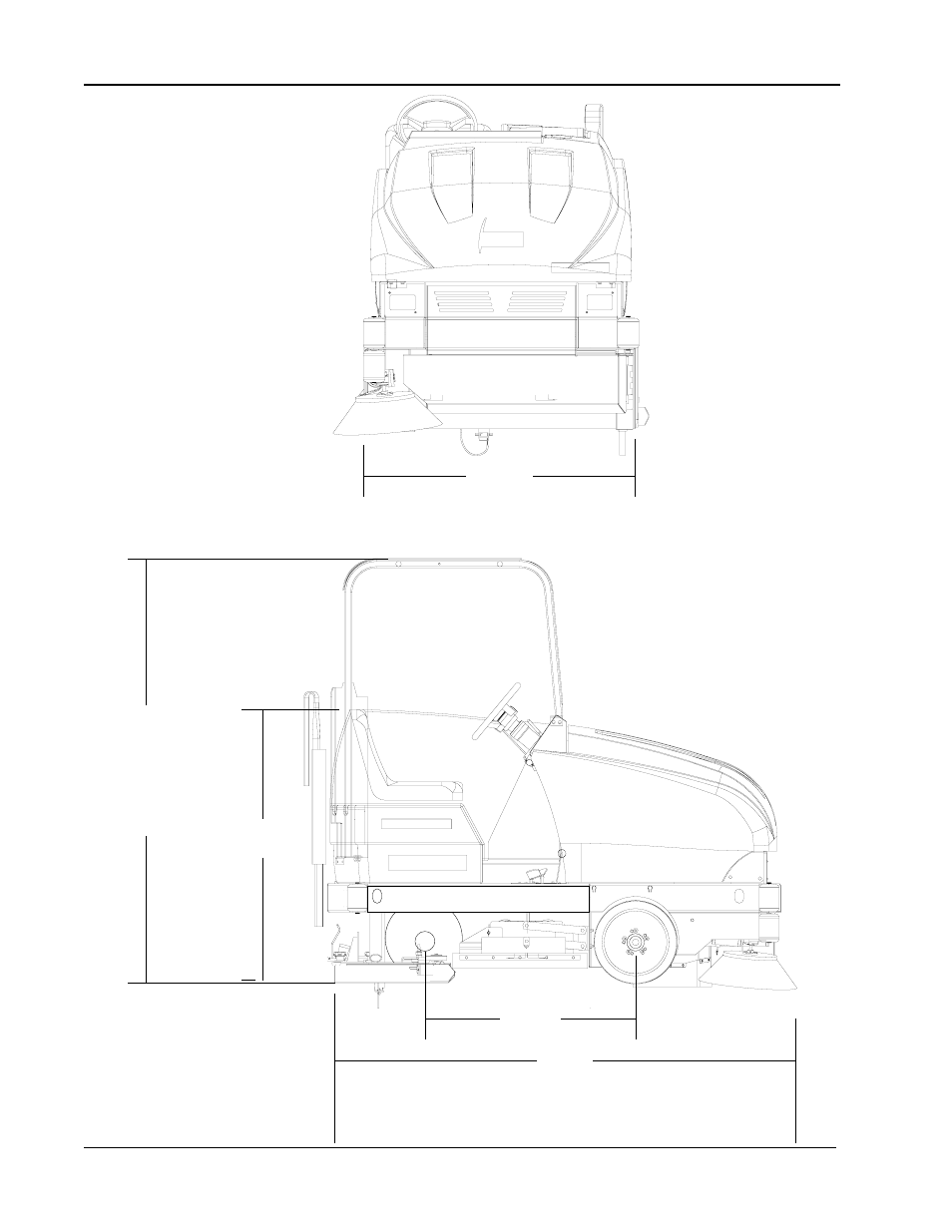 Machine dimensions | Nilfisk-ALTO 2000 User Manual | Page 7 / 157