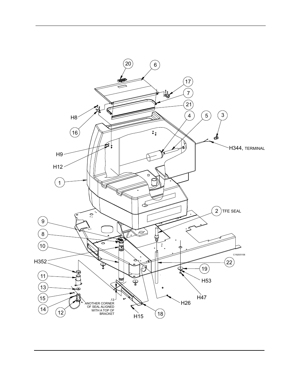 Solution tank - exploded view | Nilfisk-ALTO 2000 User Manual | Page 81 / 157