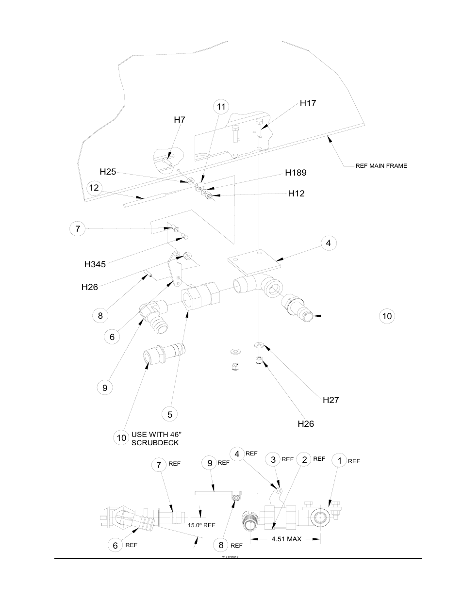 Solution control - exploded view | Nilfisk-ALTO 2000 User Manual | Page 83 / 157