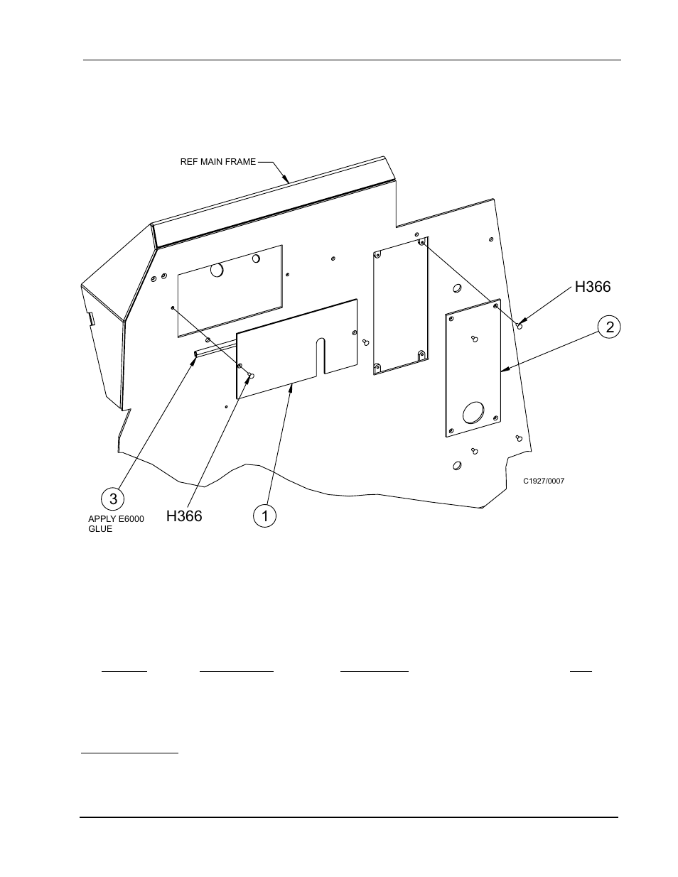 Access panels, H366 2 | Nilfisk-ALTO 2000 User Manual | Page 97 / 157