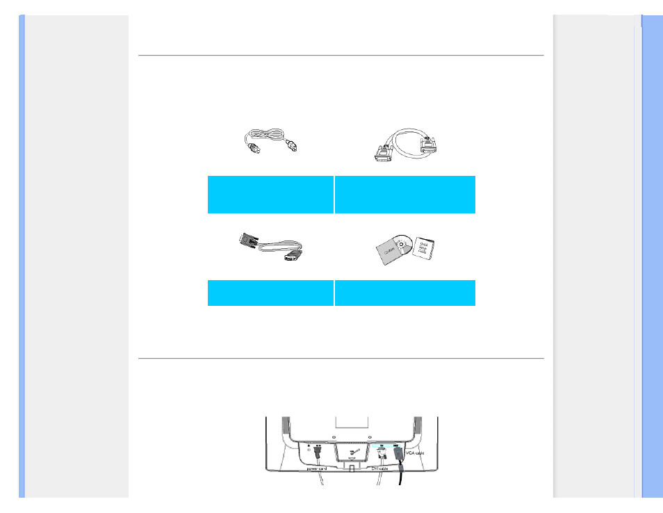 Anschluß an ihren pc, Anschluß an den pc | Philips LED-Monitor User Manual | Page 52 / 87