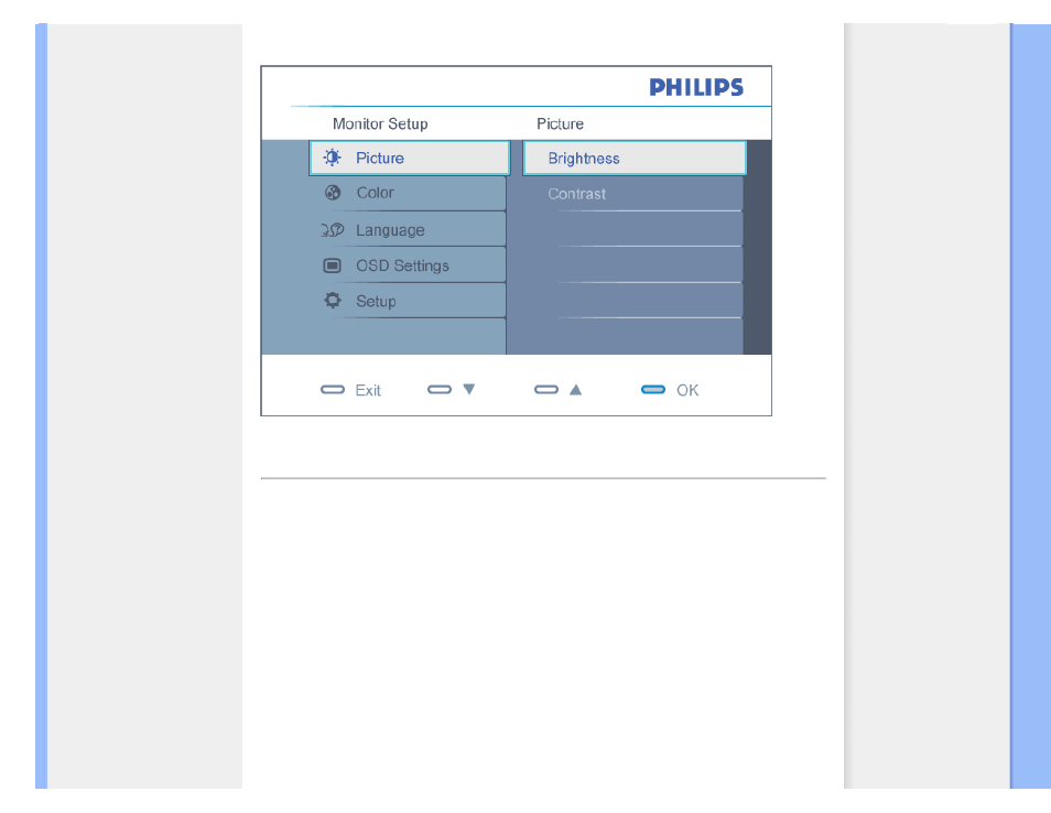 Der osd-baum, Analog-modell | Philips LED-Monitor User Manual | Page 61 / 87