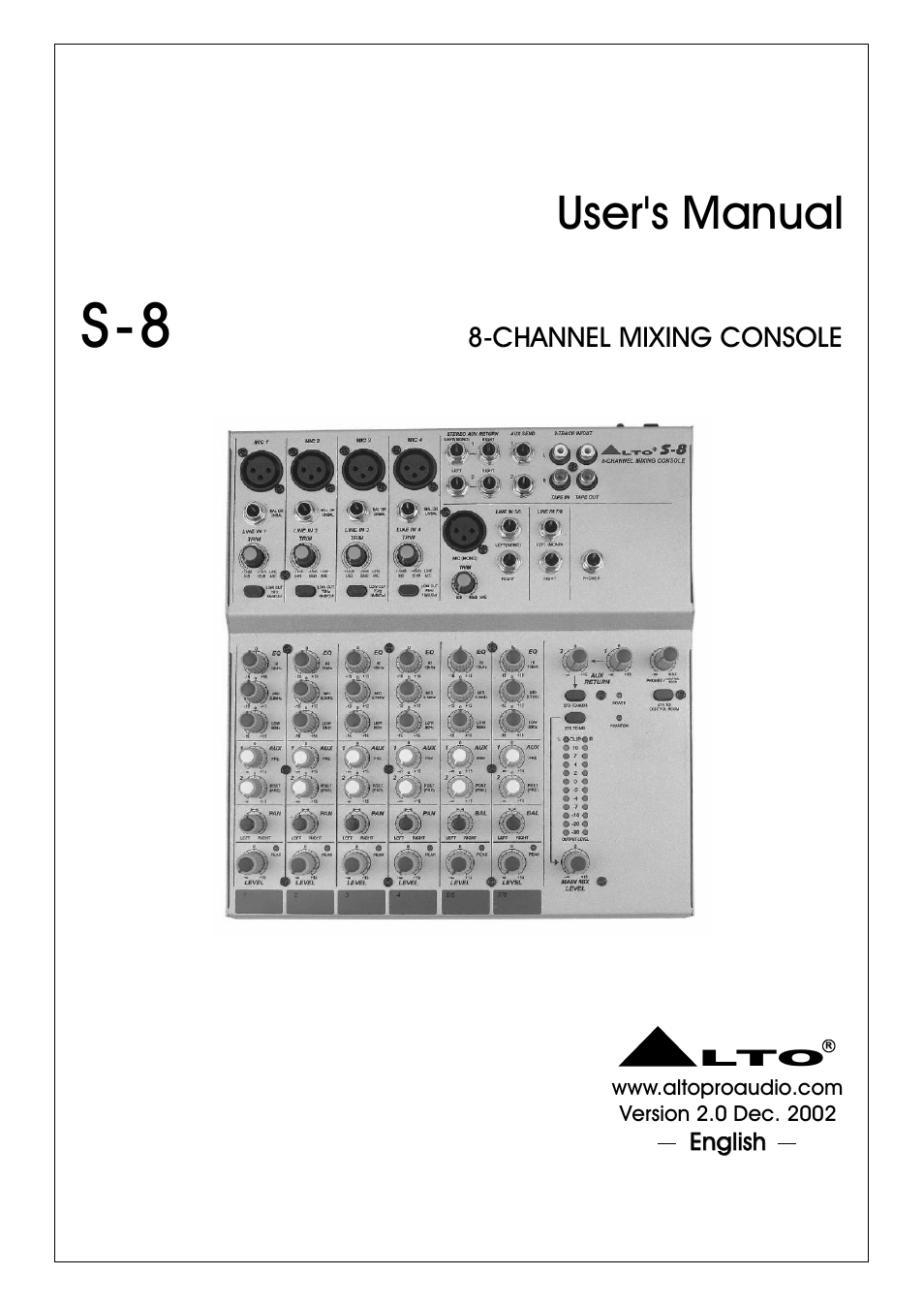 Nilfisk-ALTO S-8 User Manual | 22 pages