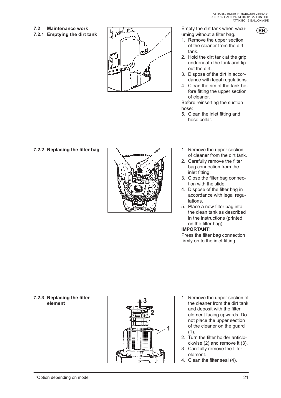 Nilfisk-ALTO ATTIX 550-01 User Manual | Page 10 / 14