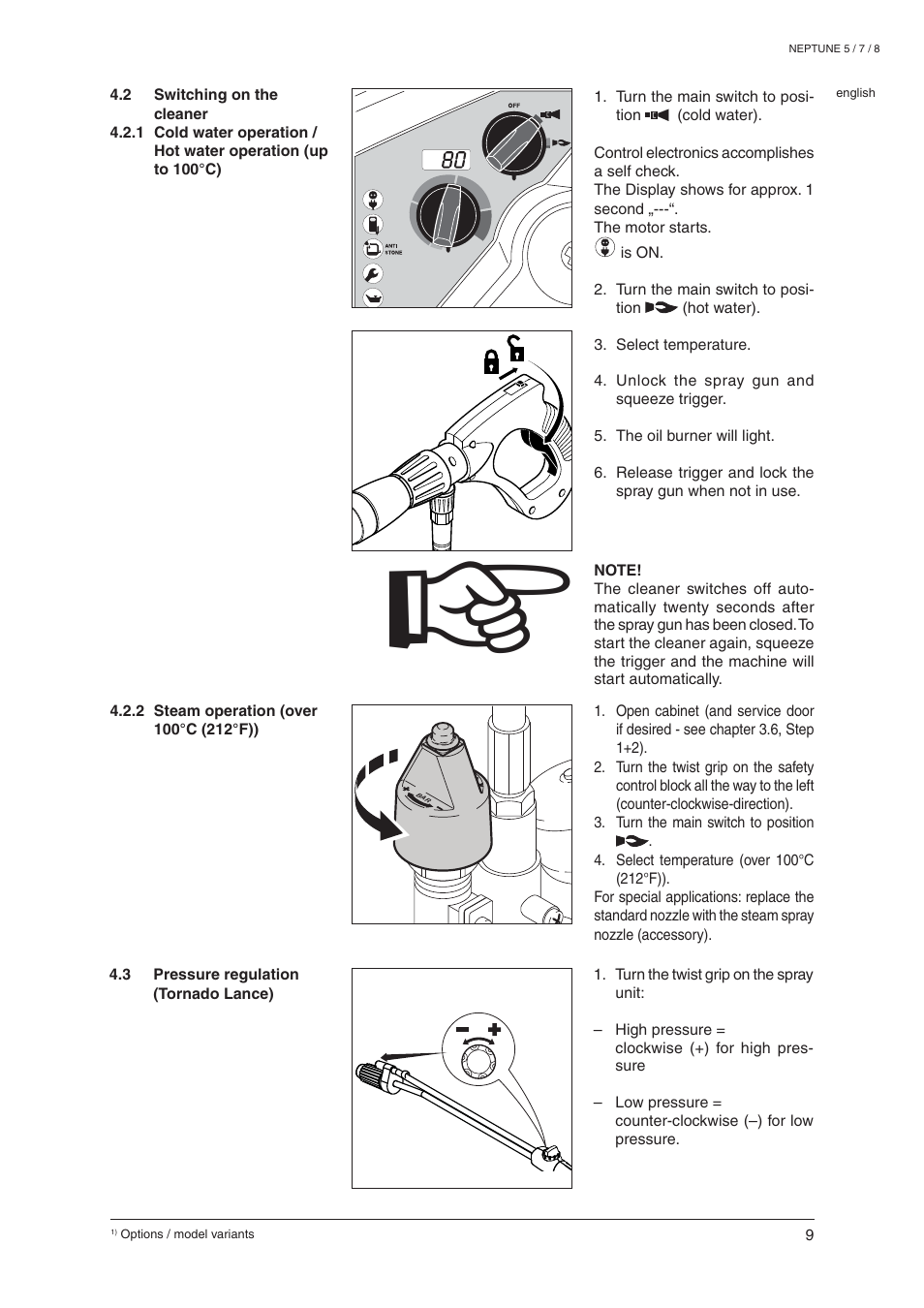 Nilfisk-ALTO NEPTUNE 8 User Manual | Page 11 / 21