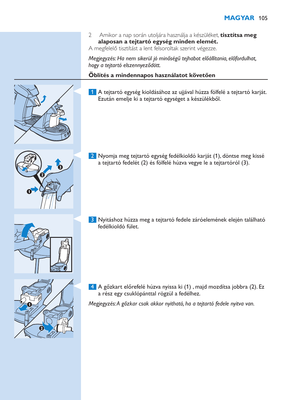 Philips SENSEO® Kaffeepadmaschine User Manual | Page 105 / 162
