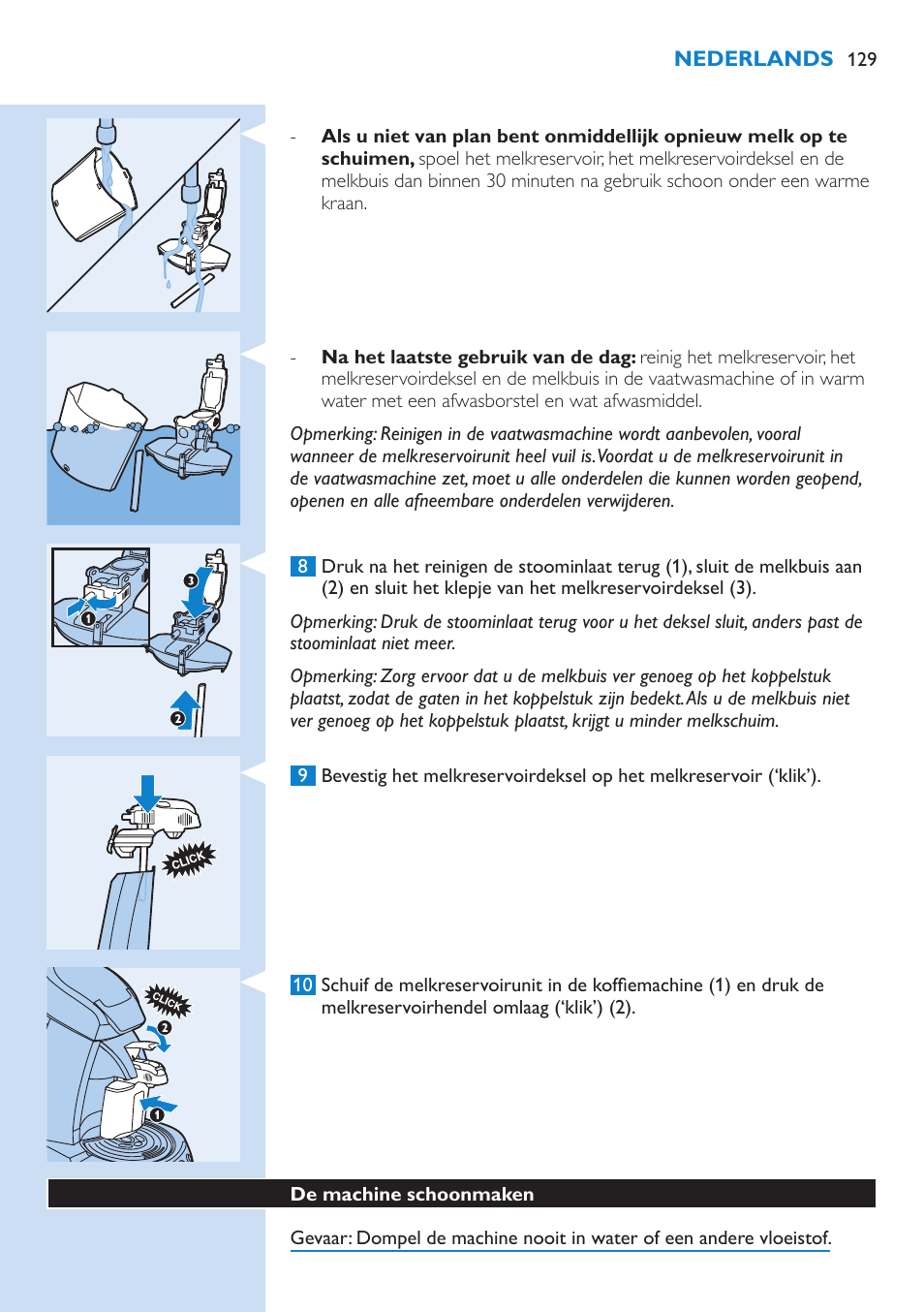 Philips SENSEO® Kaffeepadmaschine User Manual | Page 129 / 162