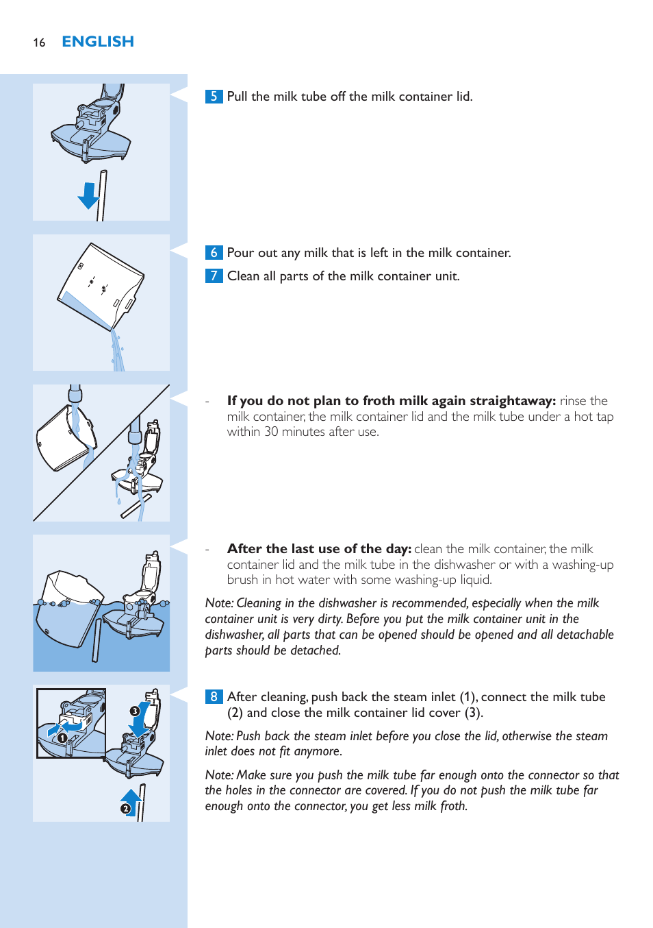 Philips SENSEO® Kaffeepadmaschine User Manual | Page 16 / 162