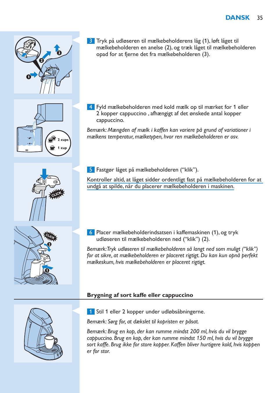 Philips SENSEO® Kaffeepadmaschine User Manual | Page 35 / 162
