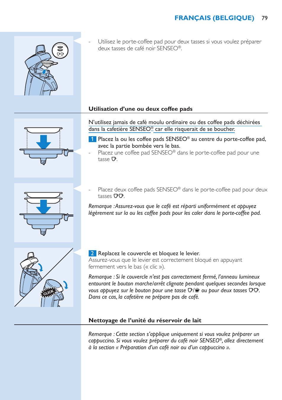 Philips SENSEO® Kaffeepadmaschine User Manual | Page 79 / 162