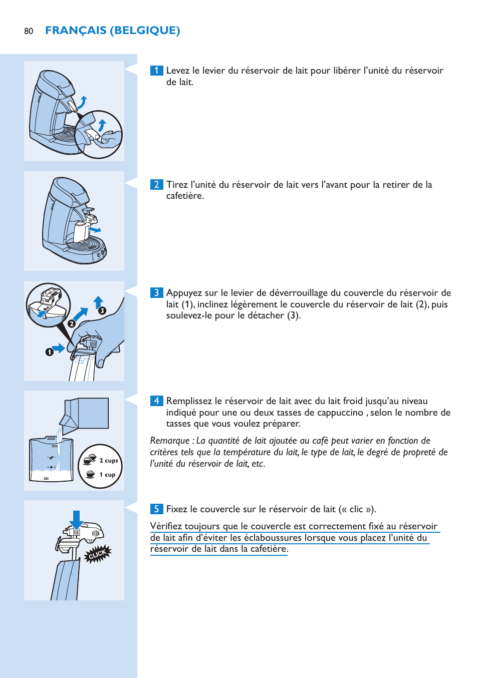Philips SENSEO® Kaffeepadmaschine User Manual | Page 80 / 162