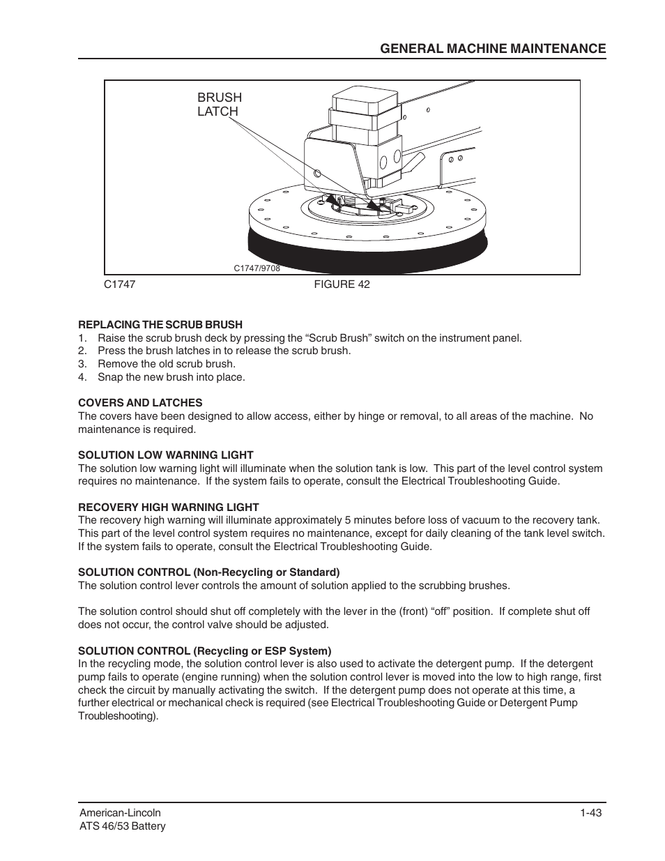 Nilfisk-ALTO ATS 46/53 User Manual | Page 43 / 49