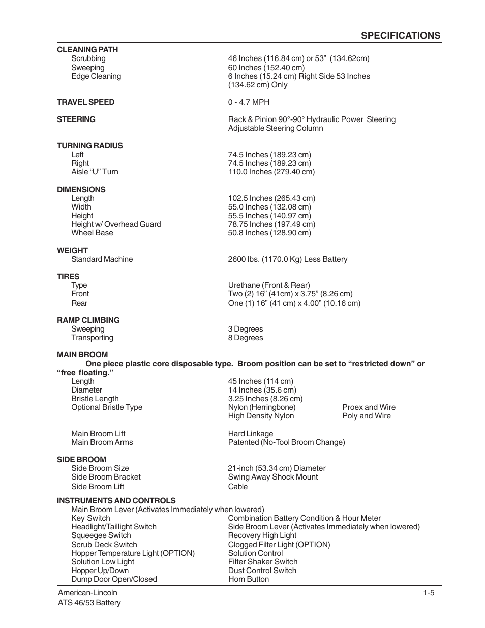 Nilfisk-ALTO ATS 46/53 User Manual | Page 5 / 49