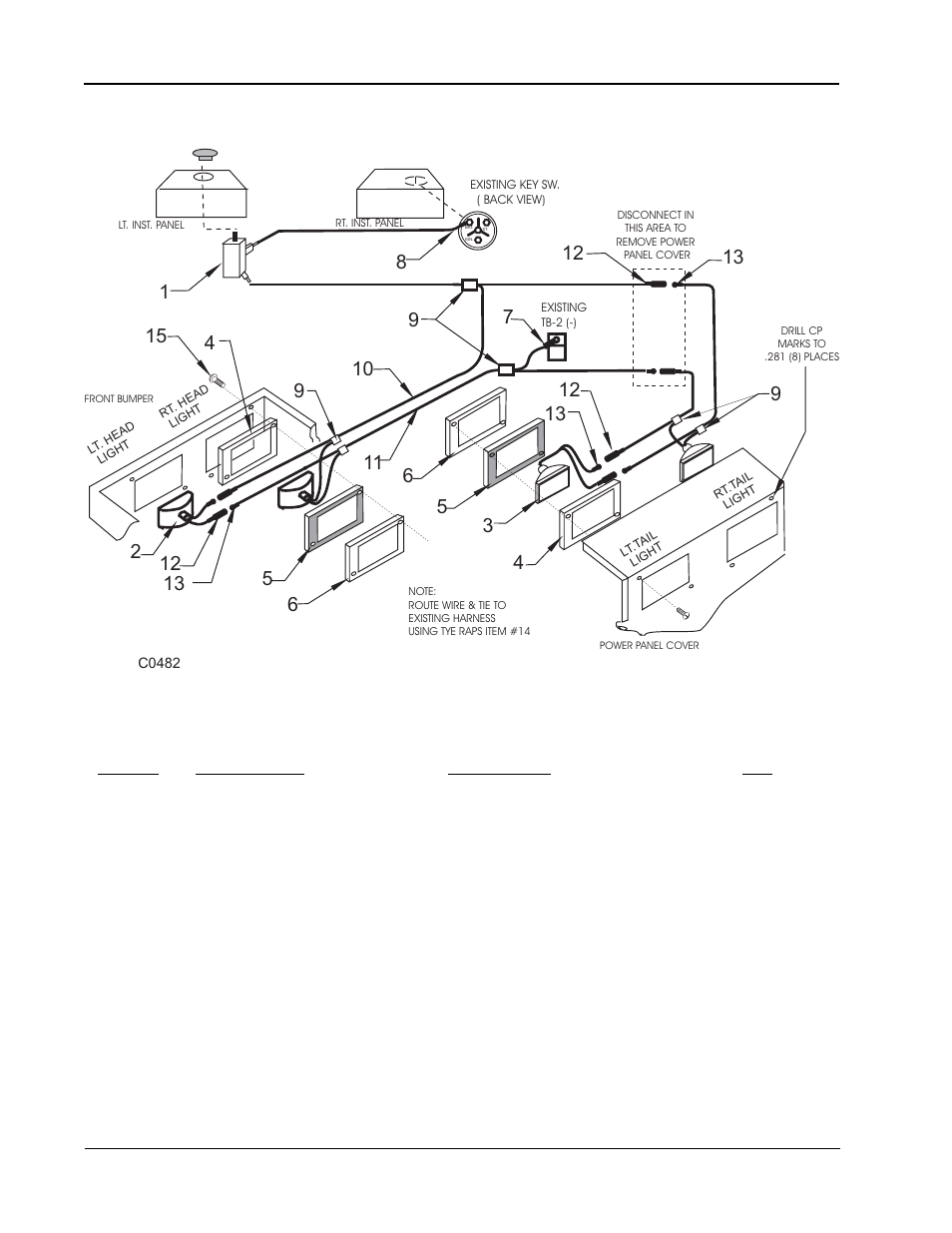 Head & taillight option | Nilfisk-ALTO 114RS SWEEPER User Manual | Page 60 / 74