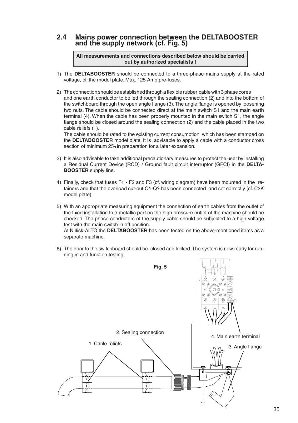 Nilfisk-ALTO DELTABOOSTER 7309021 User Manual | Page 35 / 56