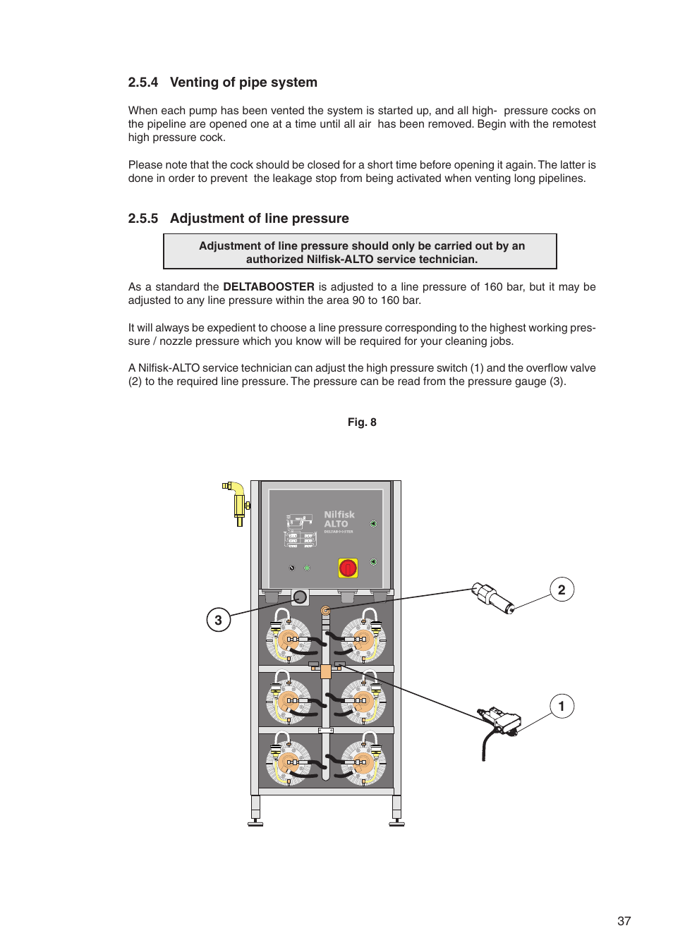 Nilfisk-ALTO DELTABOOSTER 7309021 User Manual | Page 37 / 56