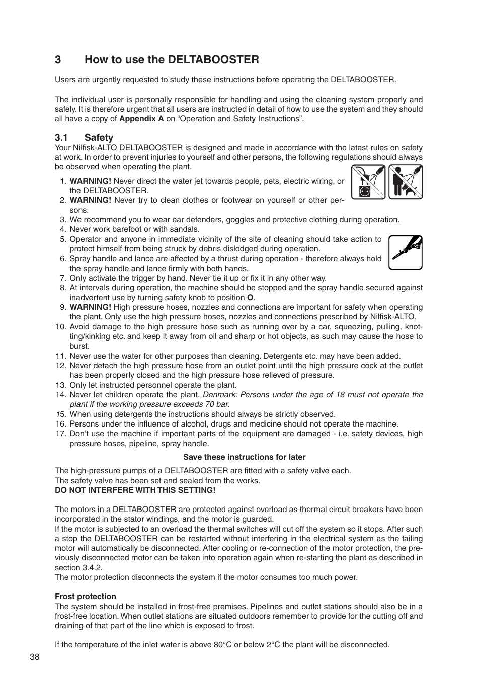 3how to use the deltabooster | Nilfisk-ALTO DELTABOOSTER 7309021 User Manual | Page 38 / 56