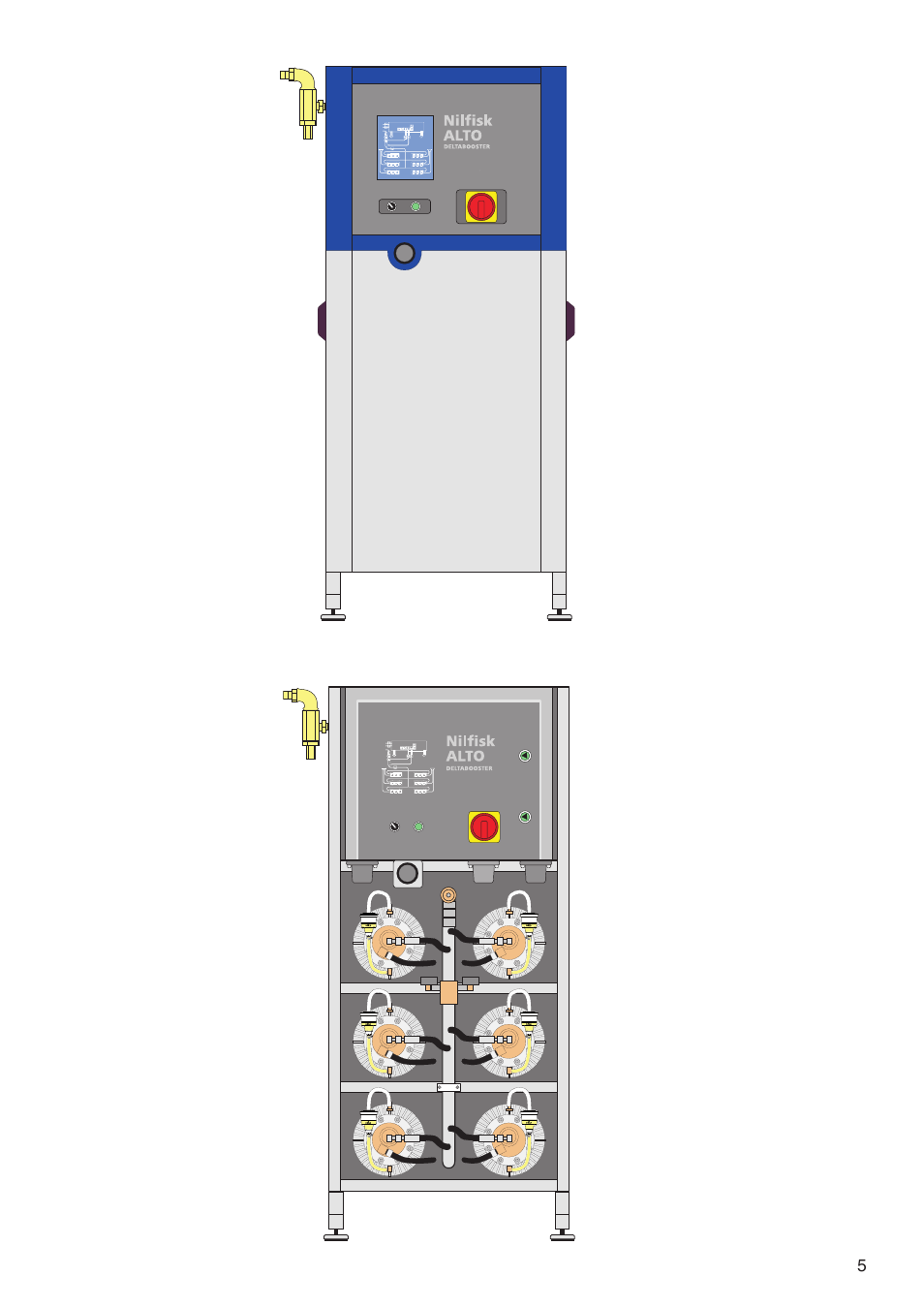 Nilfisk-ALTO DELTABOOSTER 7309021 User Manual | Page 5 / 56