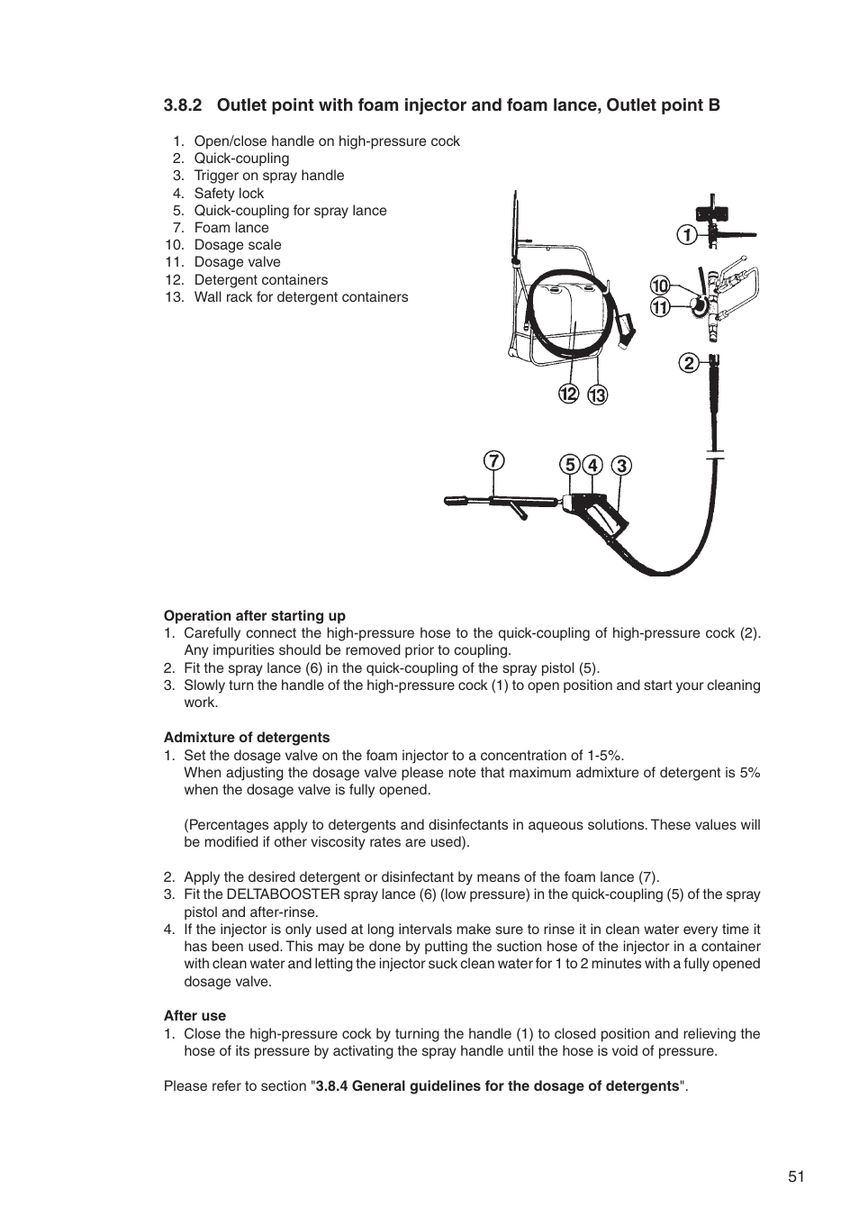 Nilfisk-ALTO DELTABOOSTER 7309021 User Manual | Page 51 / 56