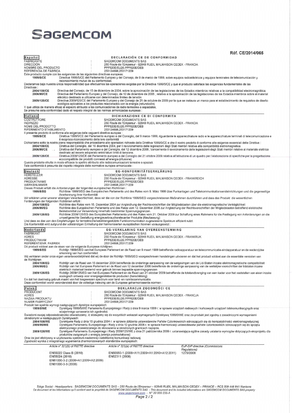 Бэсемсом, Lespañoti, Page 2 / 2 | Philips Faxgerät mit Kopierer User Manual | Page 2 / 3