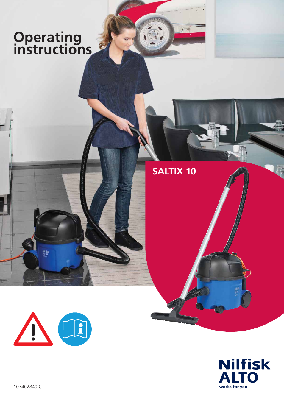 Nilfisk-ALTO 107402849 C User Manual | 12 pages