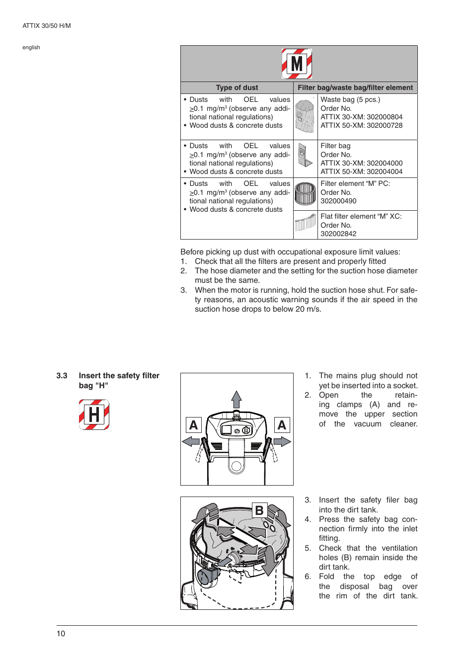 Nilfisk-ALTO 30 H User Manual | Page 12 / 32