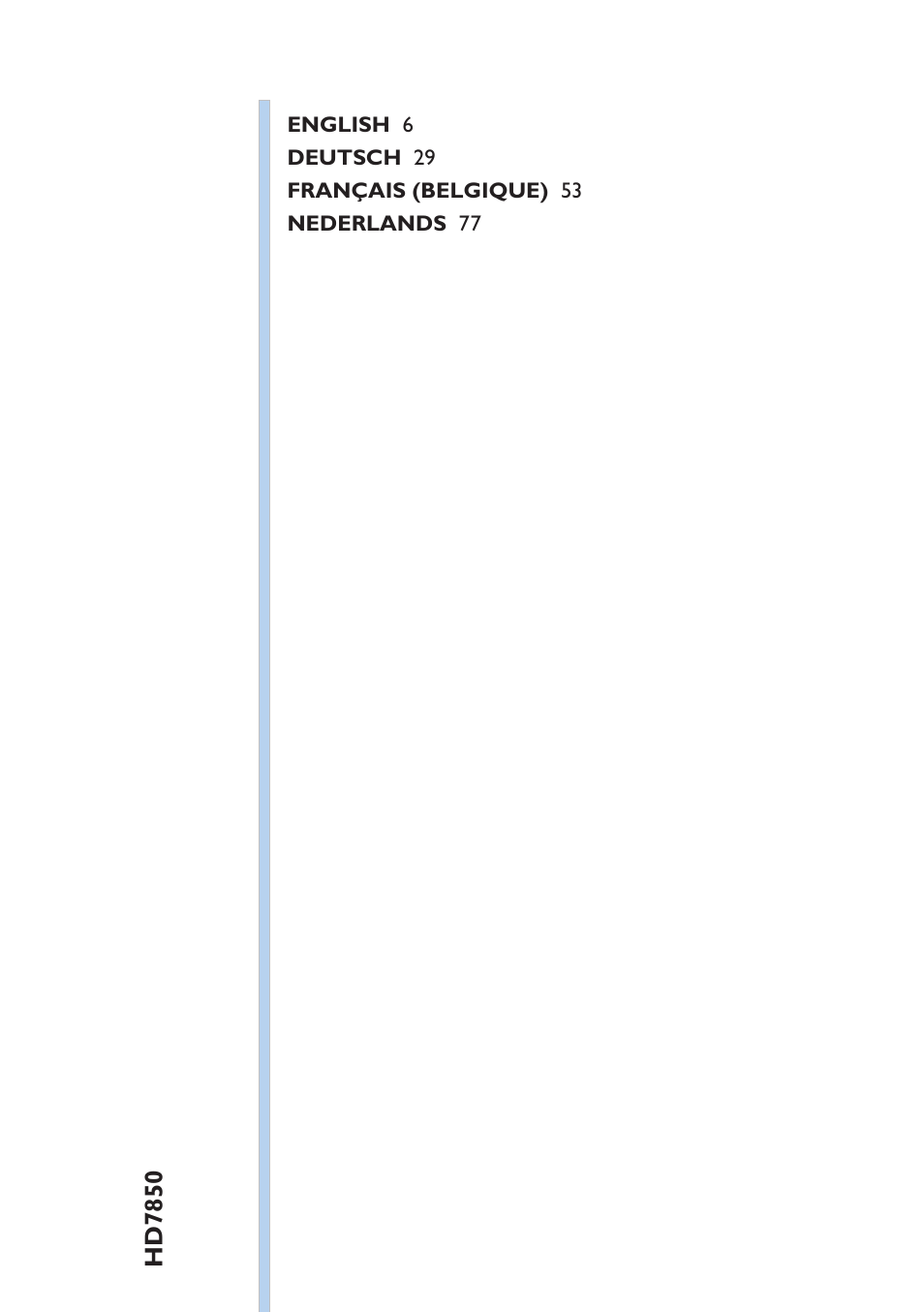 Philips SENSEO® Latte Select Kaffeepadmaschine User Manual | Page 5 / 102