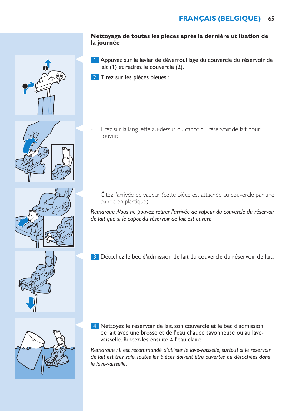 Philips SENSEO® Latte Select Kaffeepadmaschine User Manual | Page 65 / 102