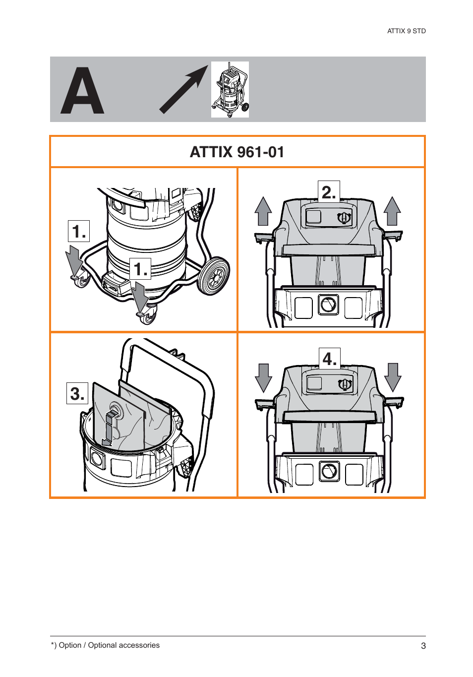 Nilfisk-ALTO 961-01 User Manual | Page 3 / 105