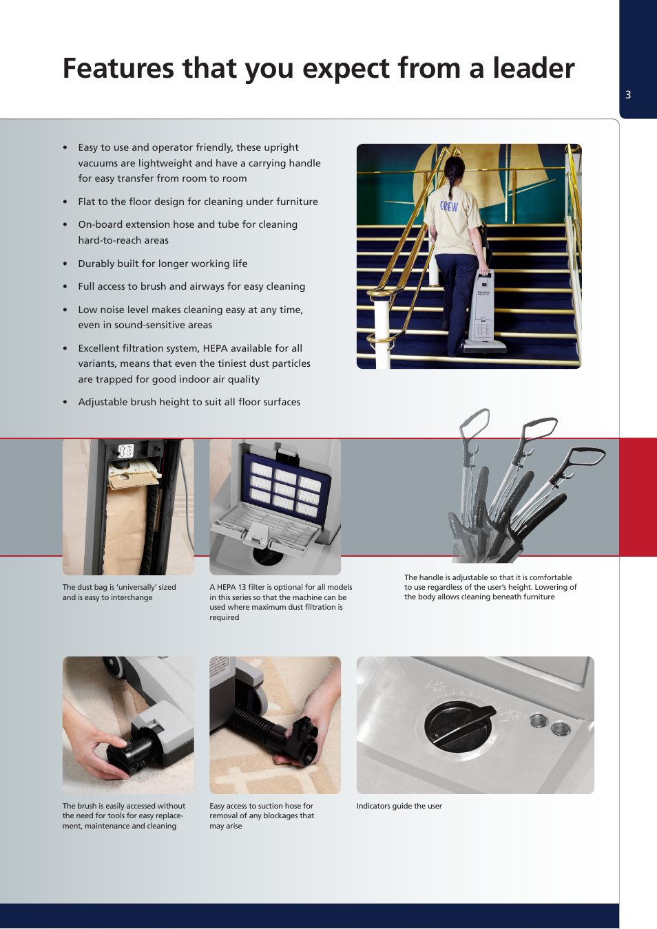 Features that you expect from a leader | Nilfisk-ALTO IP32 7EA User Manual | Page 4 / 4