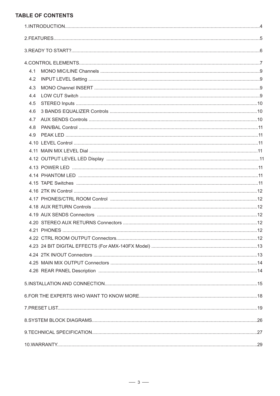 Nilfisk-ALTO AMX-140 User Manual | Page 4 / 31