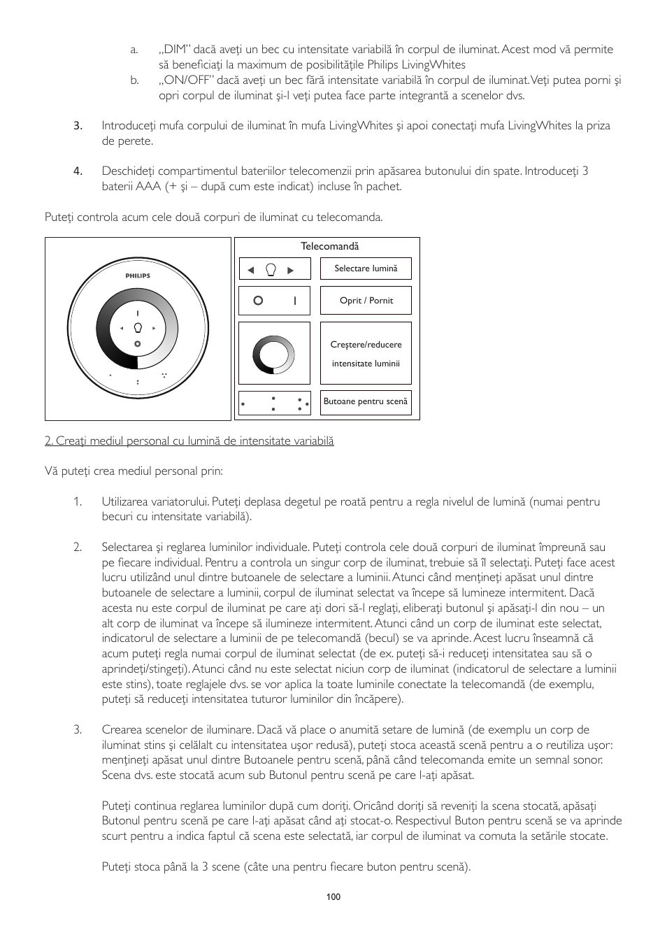 Philips LivingWhites Leuchten-Adapter Starter-Set User Manual | Page 100 / 128