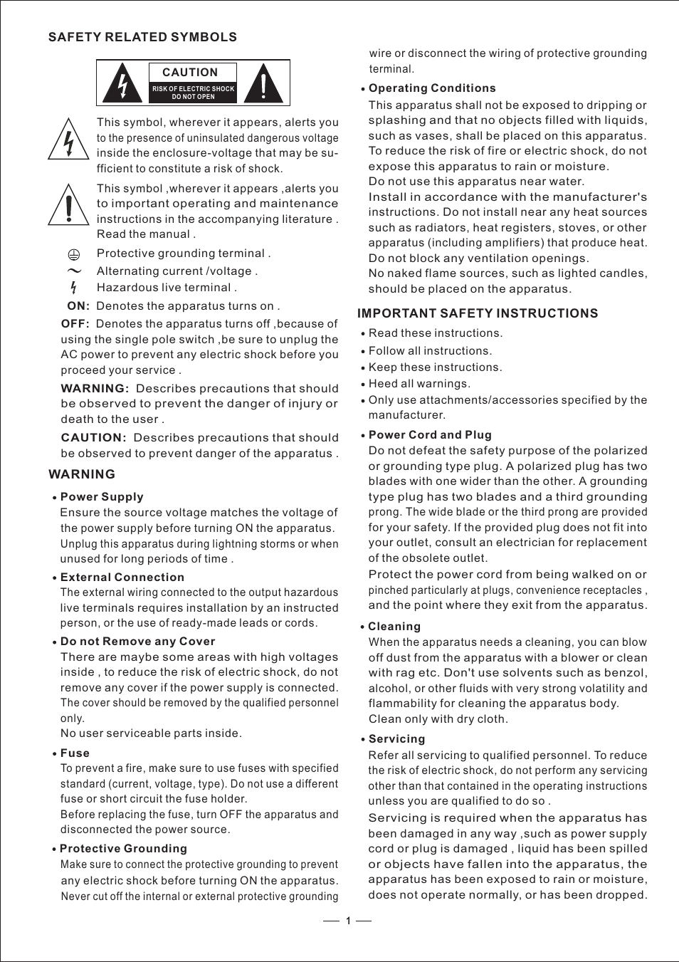 Nilfisk-ALTO EQU User Manual | Page 2 / 14