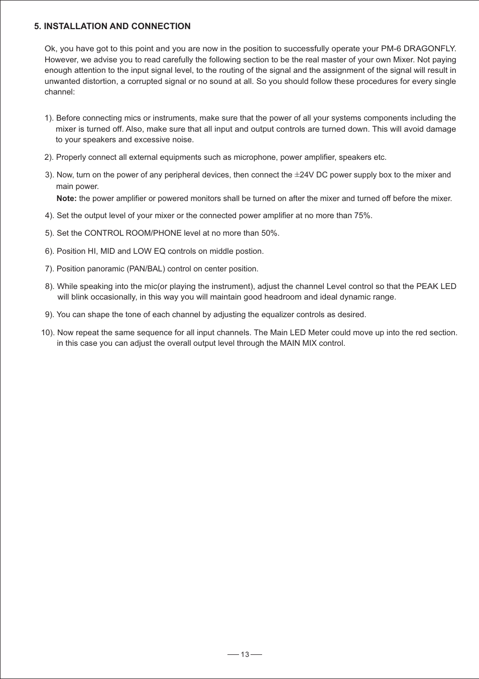 Nilfisk-ALTO PM-6 DRAGONFLY User Manual | Page 14 / 21
