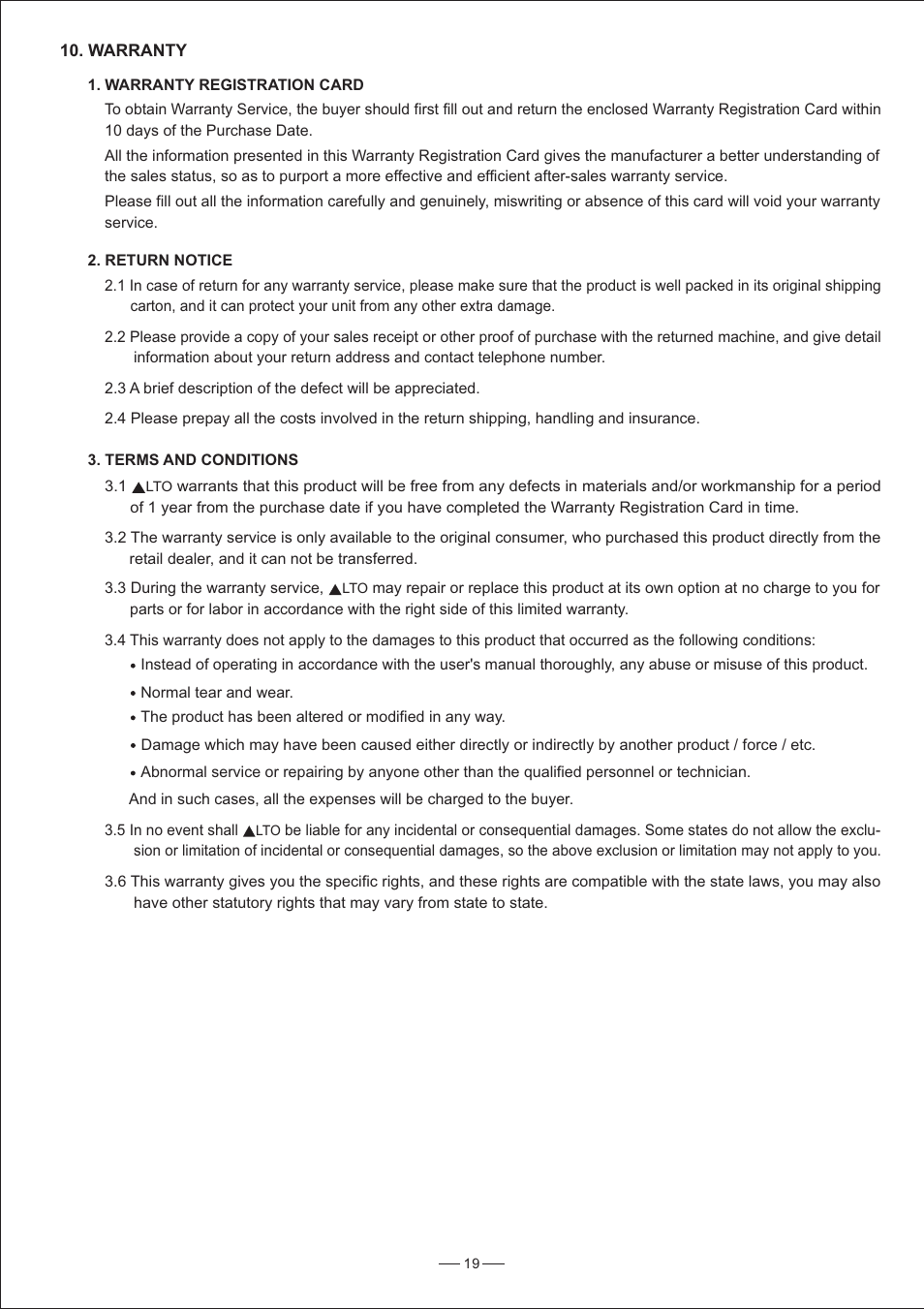 Nilfisk-ALTO PM-6 DRAGONFLY User Manual | Page 20 / 21