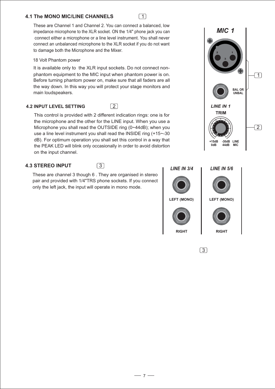 Mic 1 | Nilfisk-ALTO PM-6 DRAGONFLY User Manual | Page 8 / 21