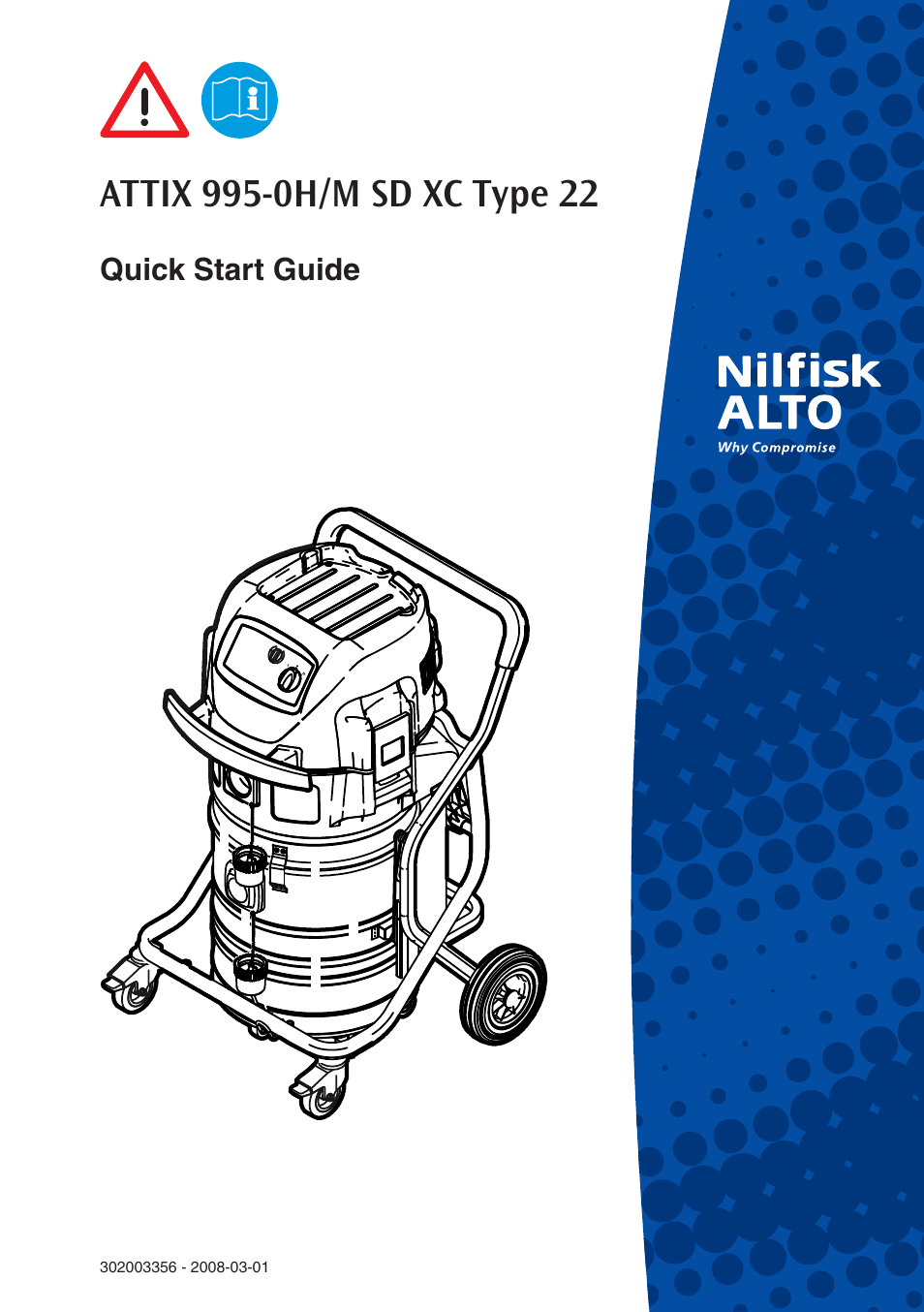 Nilfisk-ALTO M SD XC Type 22 User Manual | 40 pages