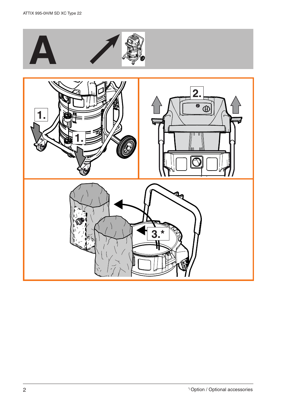 Nilfisk-ALTO M SD XC Type 22 User Manual | Page 2 / 40