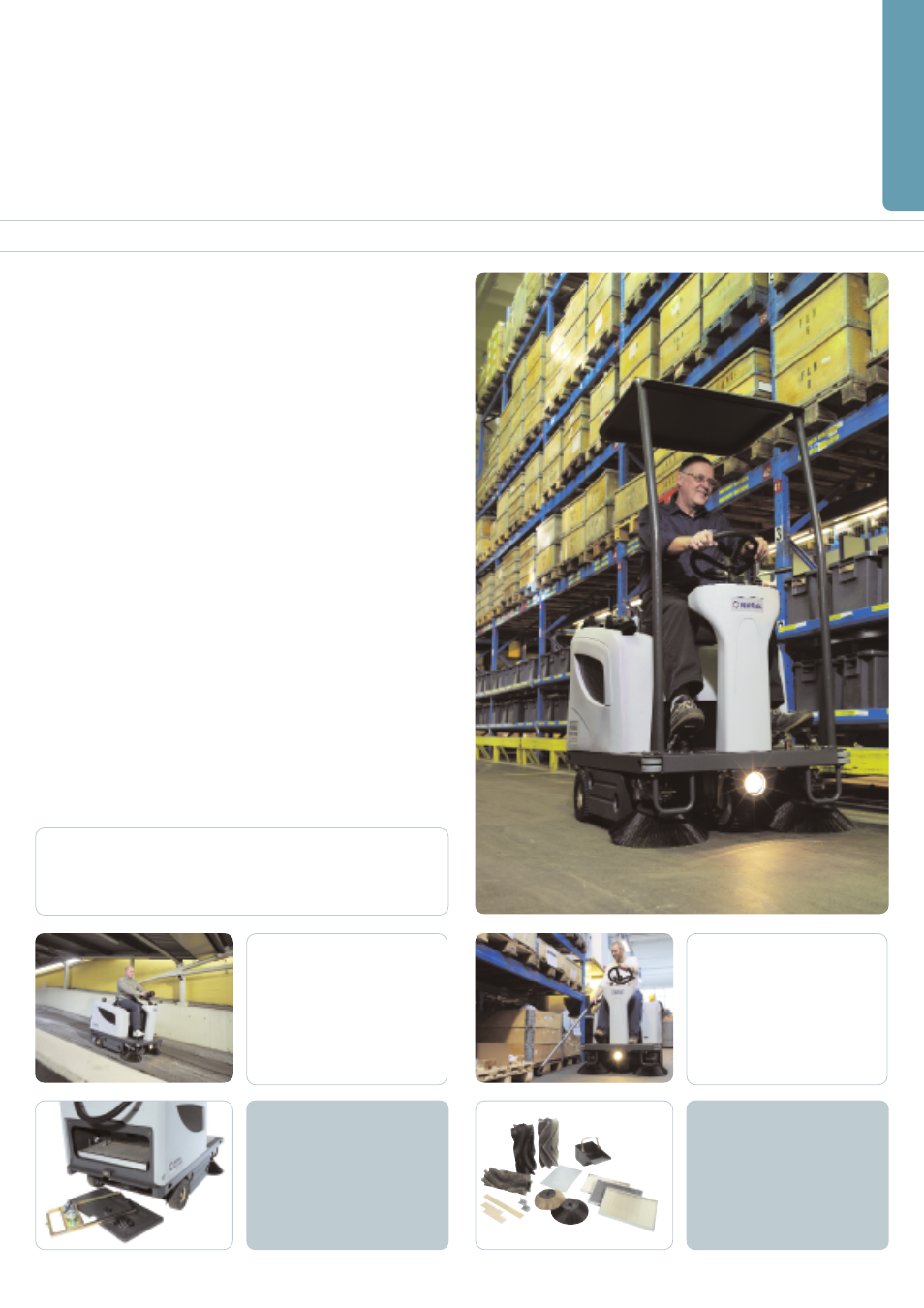 True innovation, More cleaning – less machine, For more information | Nilfisk-ALTO SR 1100S P LSB* User Manual | Page 4 / 4