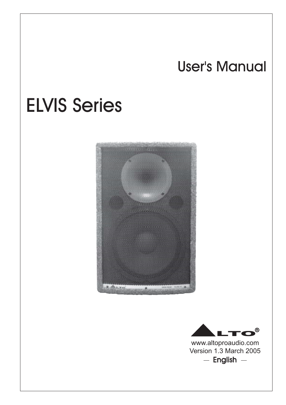 Nilfisk-ALTO Elvis Series User Manual | 14 pages