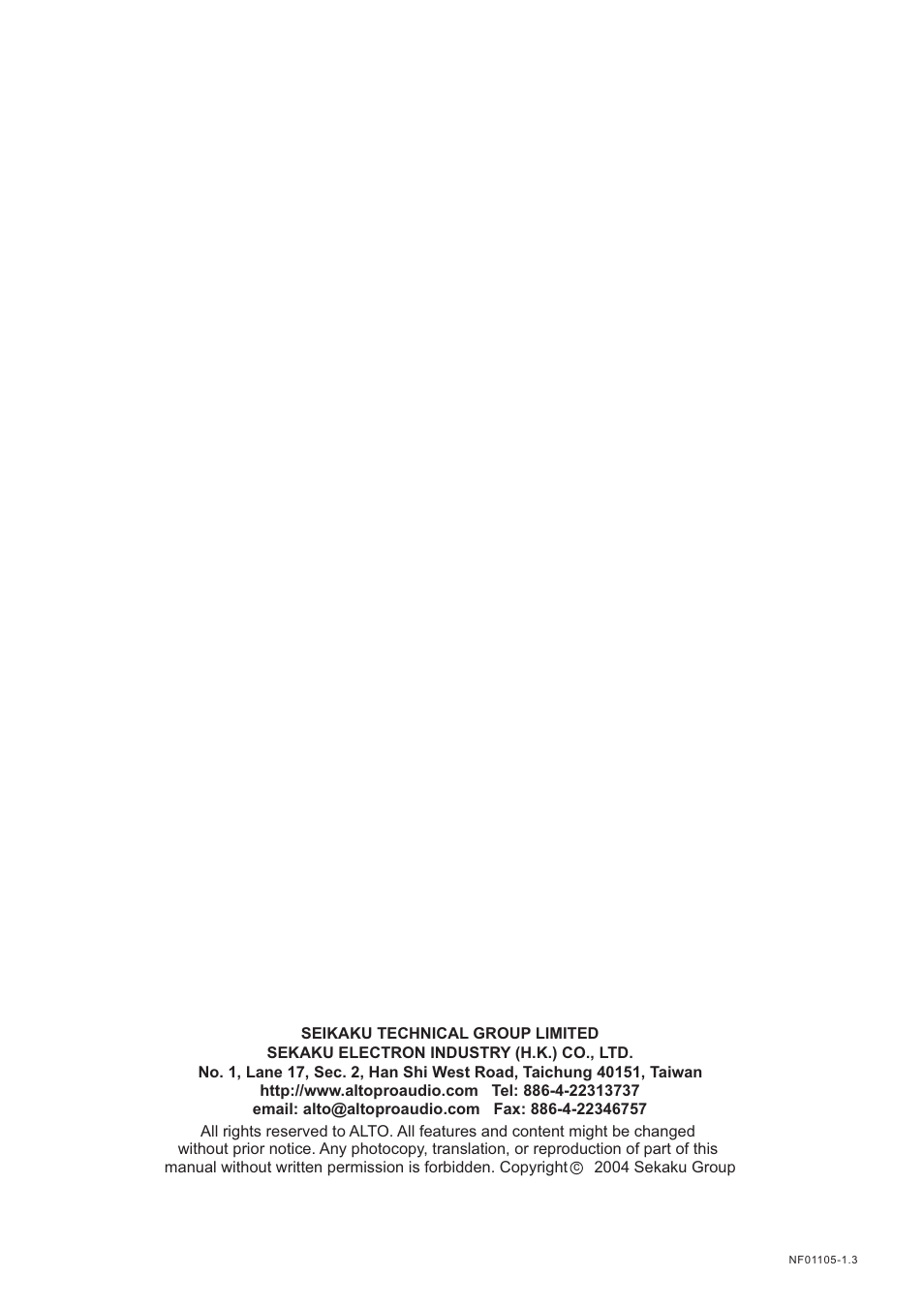Nilfisk-ALTO Elvis Series User Manual | Page 14 / 14