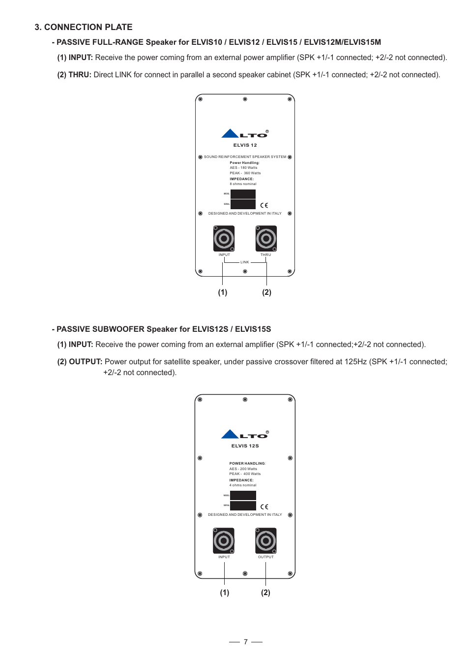 Connection plate | Nilfisk-ALTO Elvis Series User Manual | Page 8 / 14
