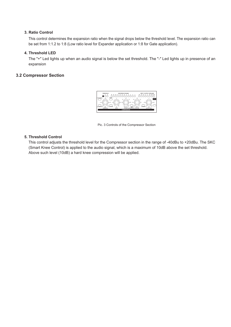 Pic. 3 controls of the compressor ection s | Nilfisk-ALTO CLE2.0 User Manual | Page 8 / 19