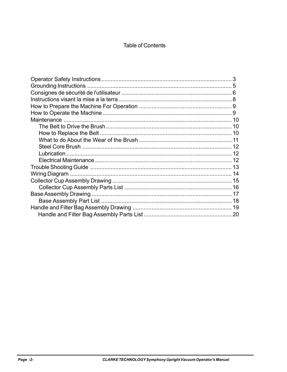 Nilfisk-ALTO S12 User Manual | Page 2 / 22