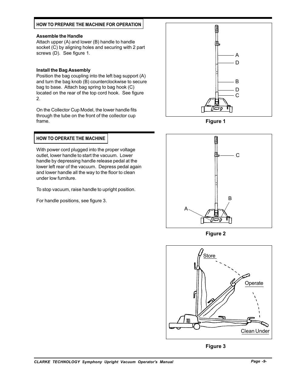 How to prepare the machine for operation, How to operate the machine | Nilfisk-ALTO S12 User Manual | Page 9 / 22