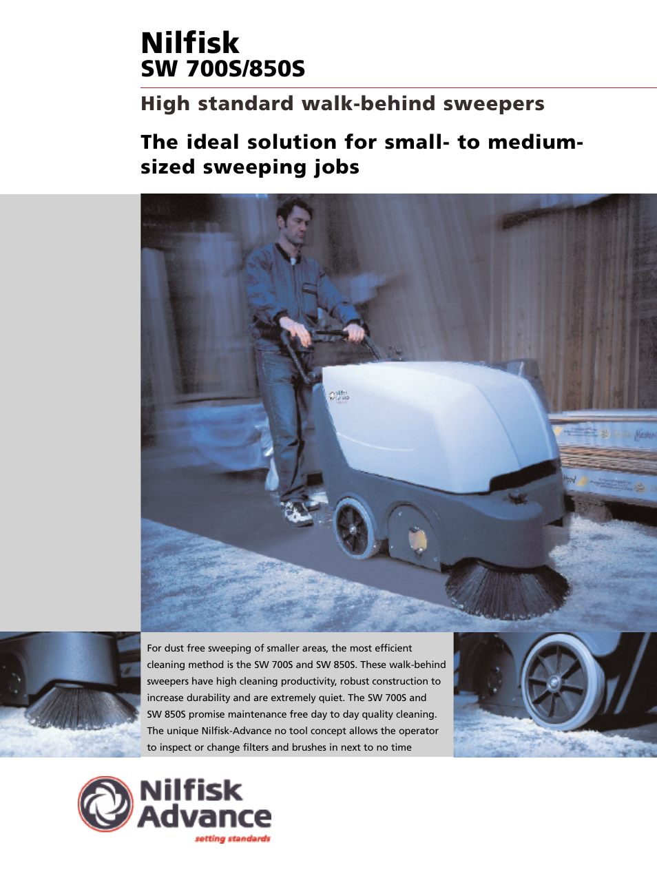 Nilfisk | Nilfisk-ALTO SW 700S P User Manual | Page 2 / 2